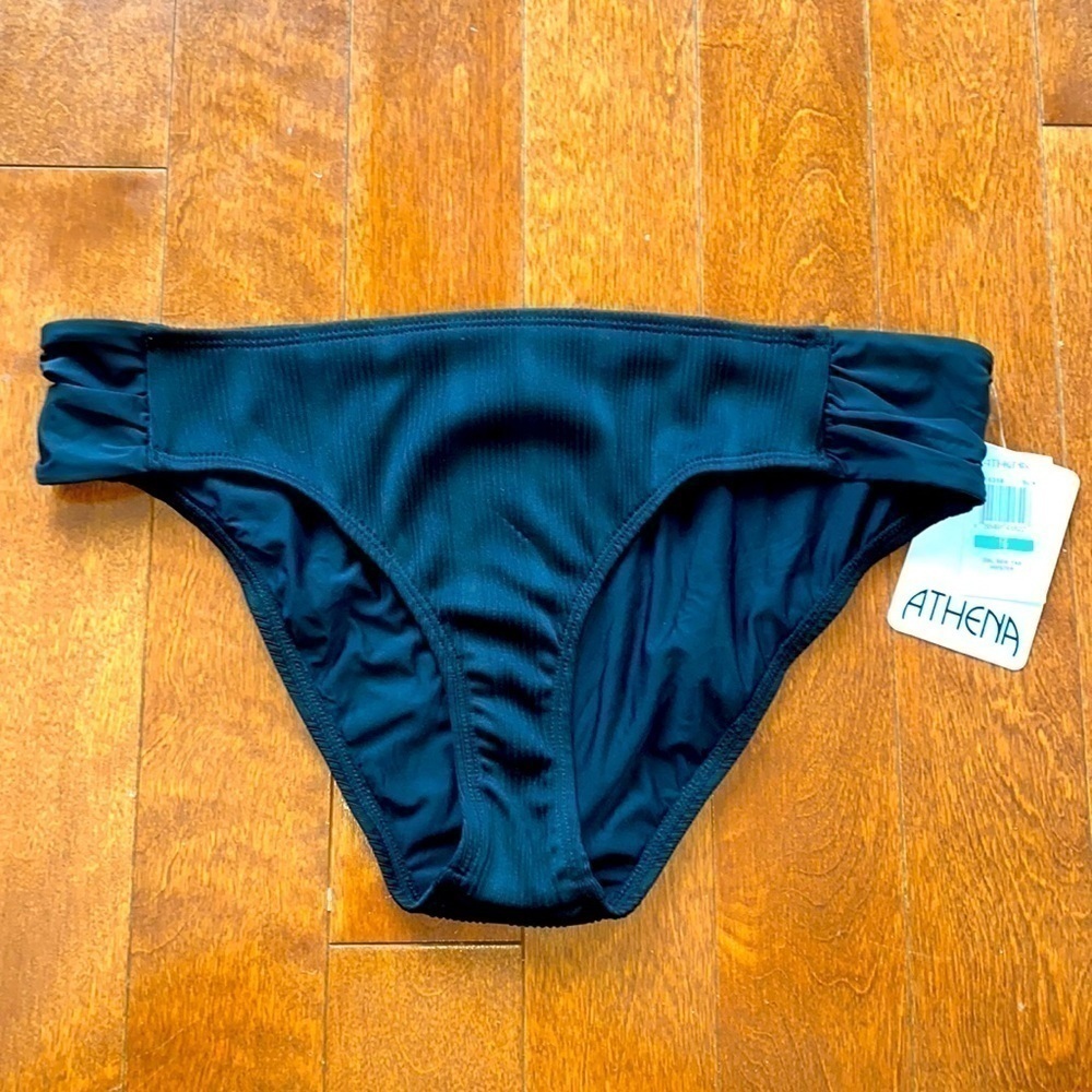 Athena black bikini bottom size 16. Style is hipster. NWT - Picture 3 of 7